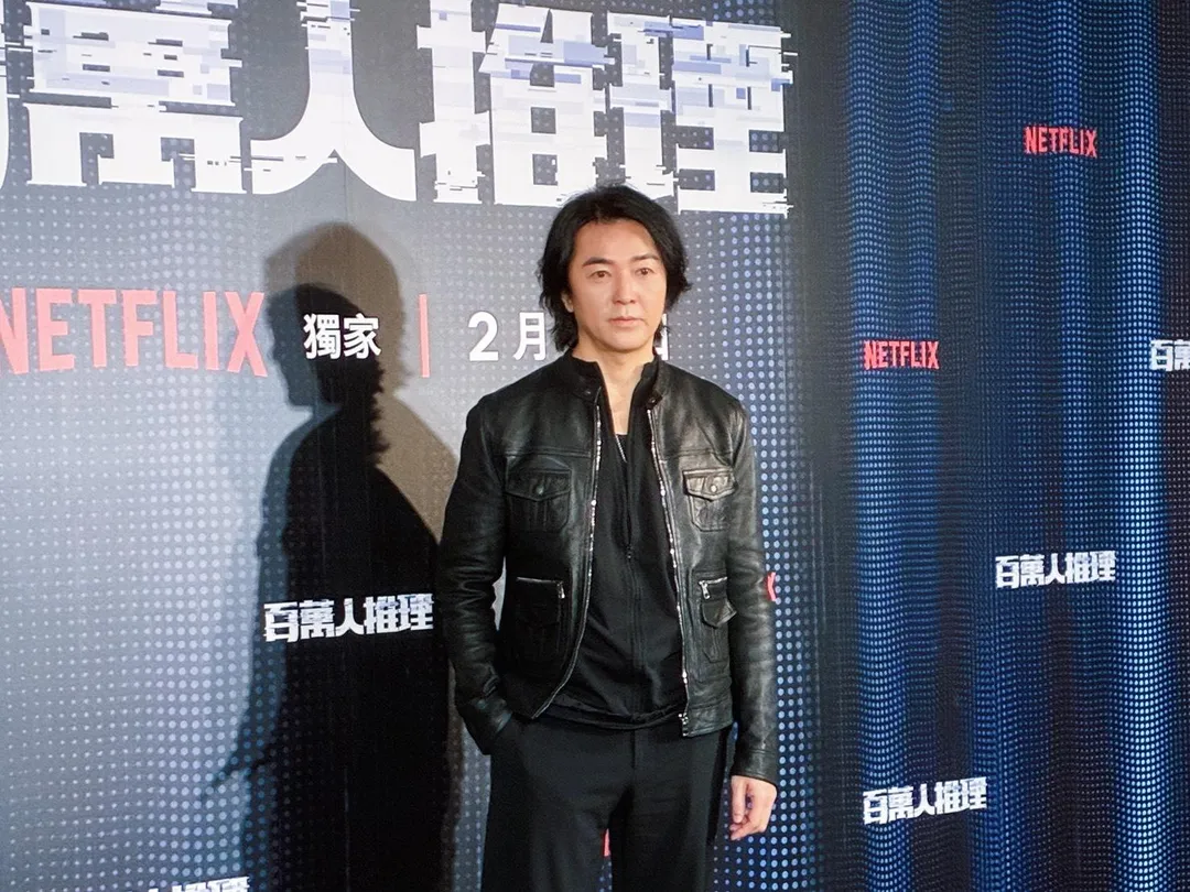 談到在台灣拍戲的過程，鄭伊健直呼「很幸福」。（圖／記者郭竹倩 攝）
