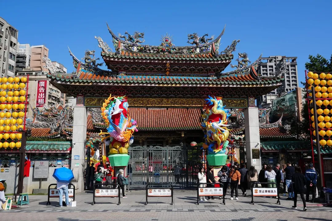 萬華龍山寺外觀。（圖／資料畫面）