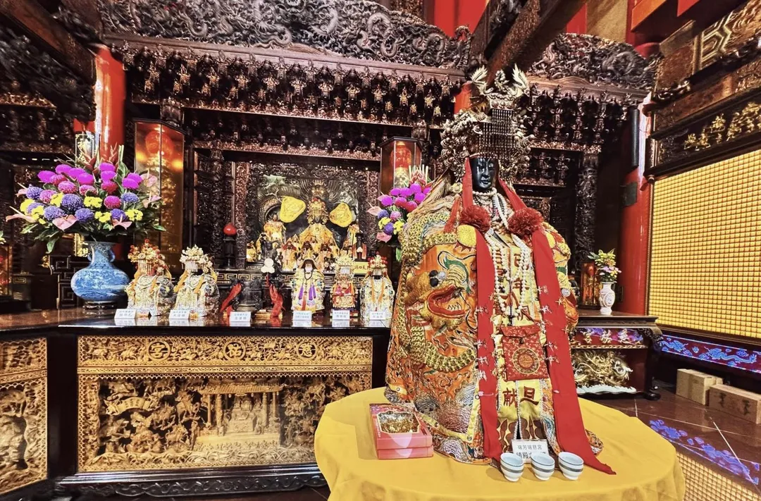 松山慈祐宮主祀天上聖母香火鼎盛。（圖／翻攝自慈祐宮臉書）