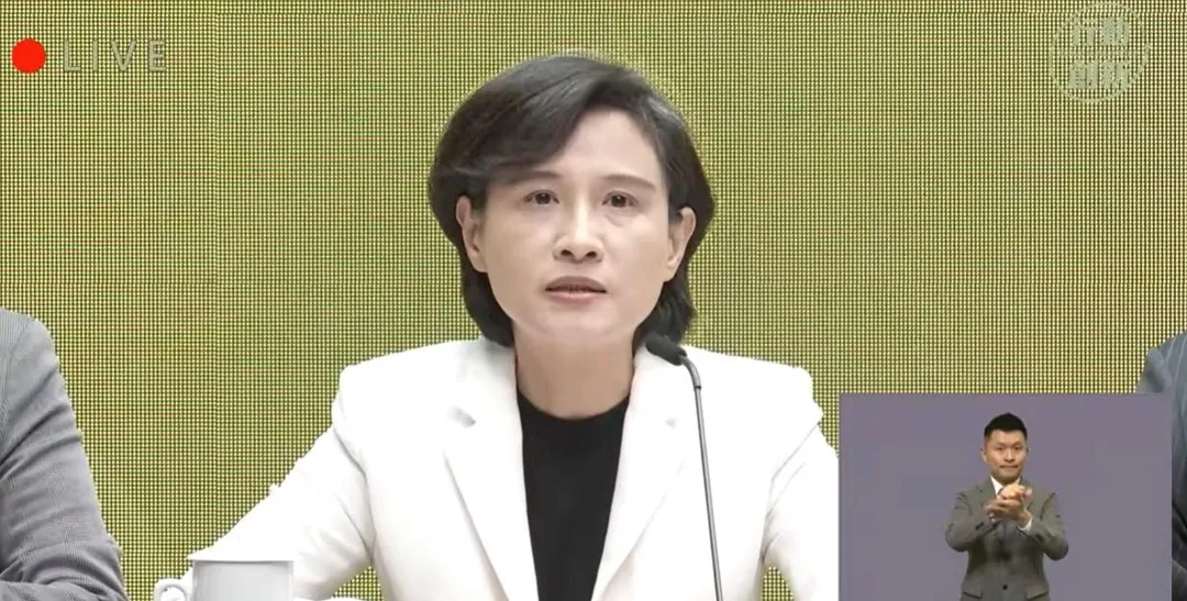 行政院副院長鄭麗君。（行政院YT）