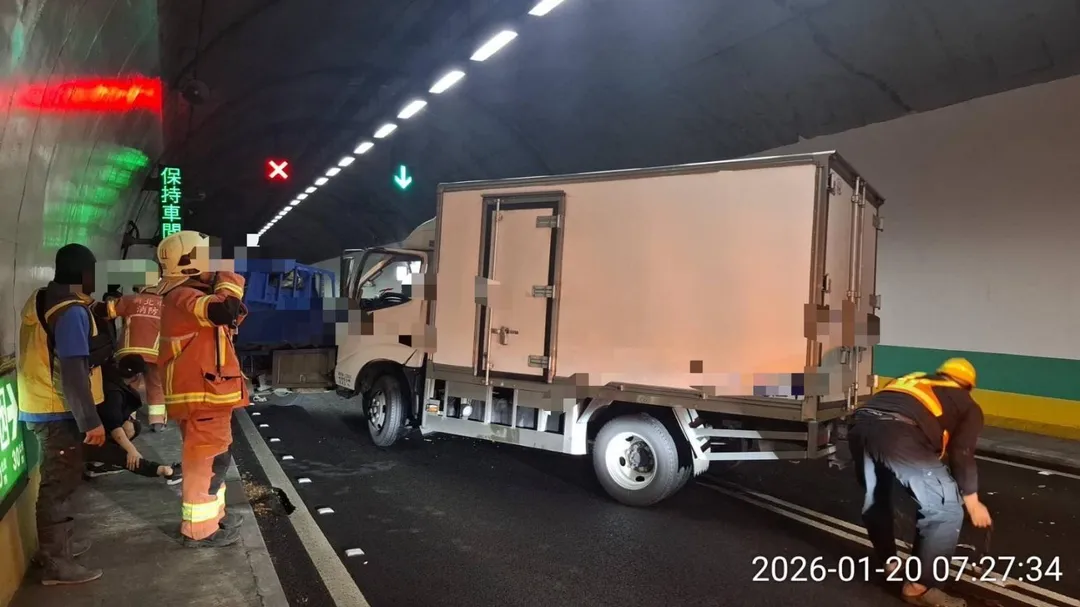 車禍現場。（圖／警方提供）
