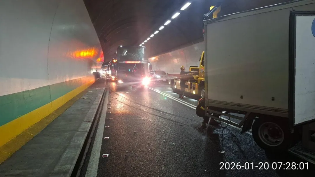 車禍現場。（圖／警方提供）