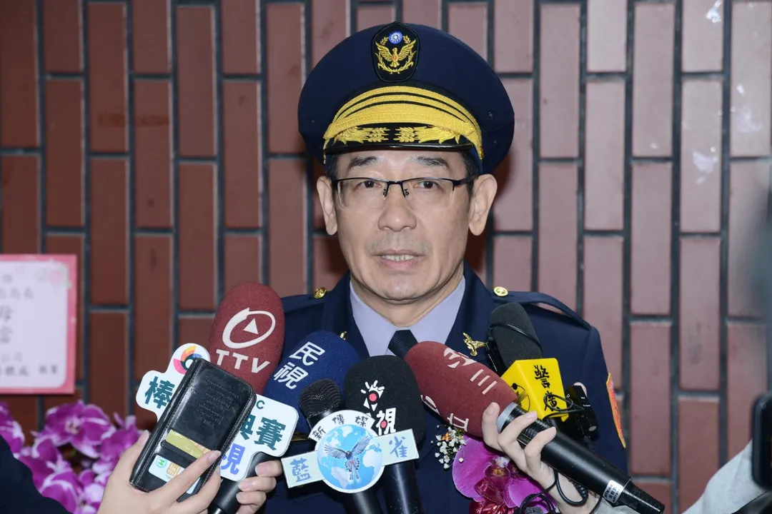 刑事局20日上午舉辦局長交接儀式，新任局長是邱紹洲。（圖／刑事局提供）