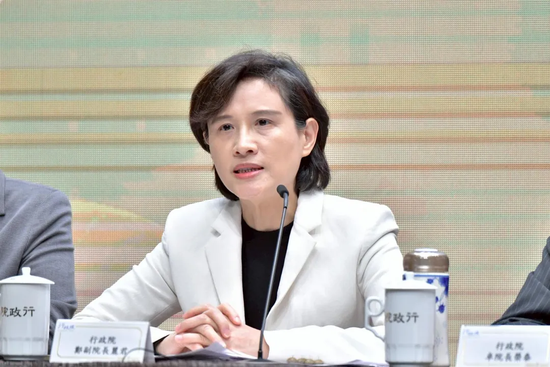 傳出可能參選台北市長。對此，鄭麗君今表示過去她已回答超過10年，過去自己的回答都算數。（圖/行政院提供）
