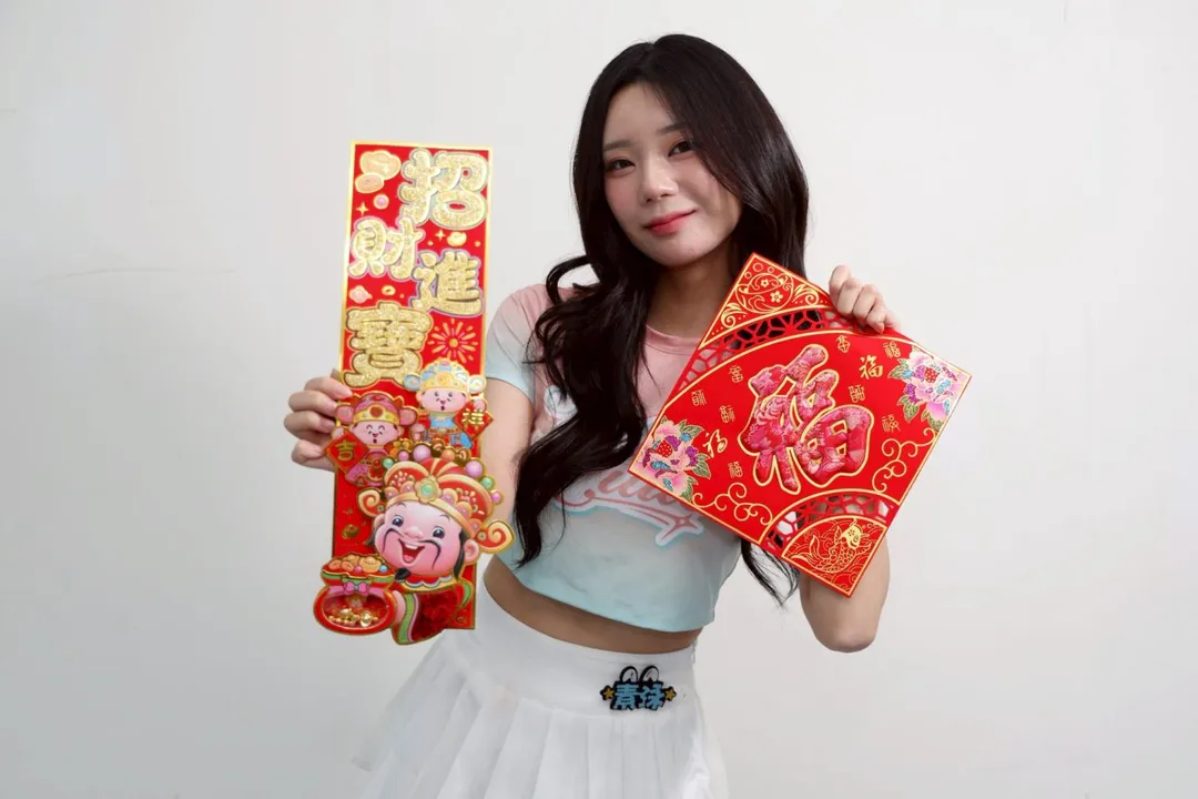 李素泳熱情邀請台灣粉絲到韓國旅遊。（圖／譚兆青攝）