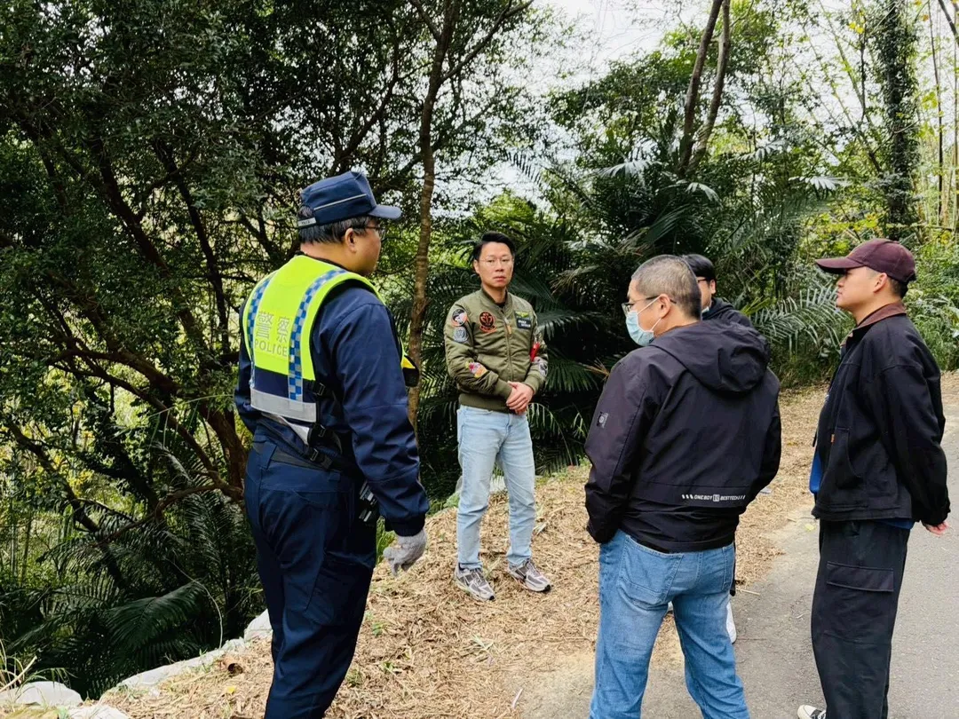 苗栗永和山水庫遭棄置40噸垃圾。（圖／縣議員陳光軒提供）