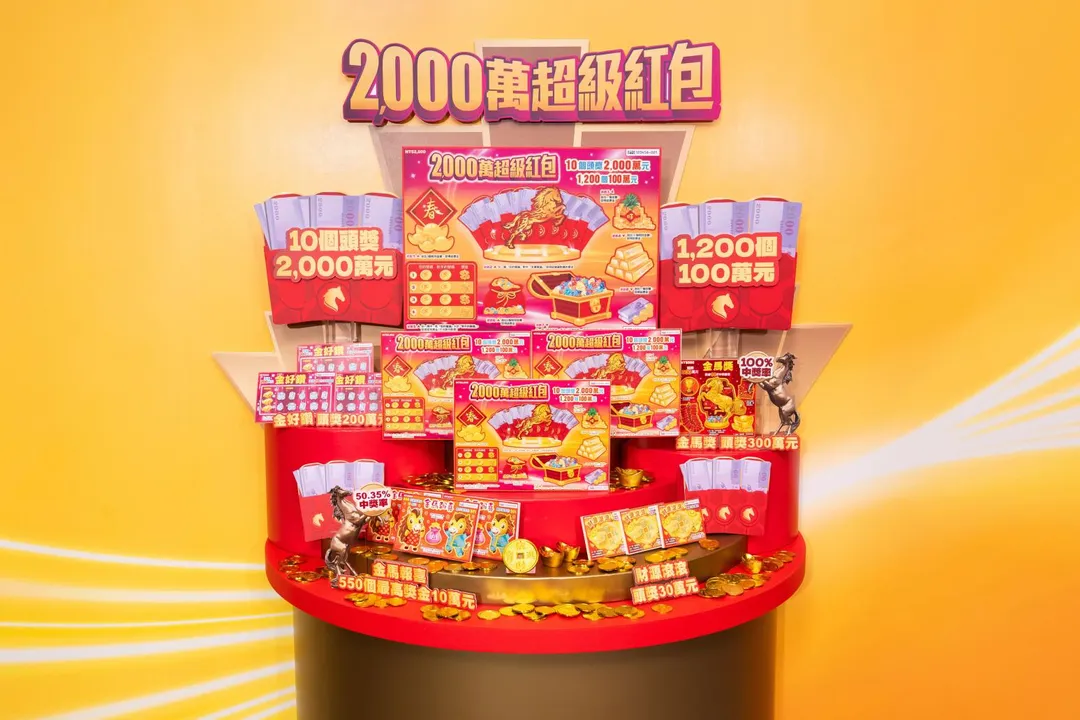 台彩於9日揭露,台中與高雄兩地彩迷因為「雞」的象徵買下刮刮樂,皆幸運刮中百萬元大獎,成為農曆新年前的幸運兒。(資料照/台彩提供)