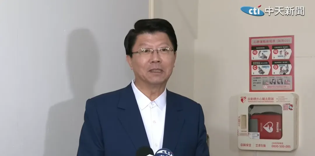 謝龍介。（圖／中天新聞）