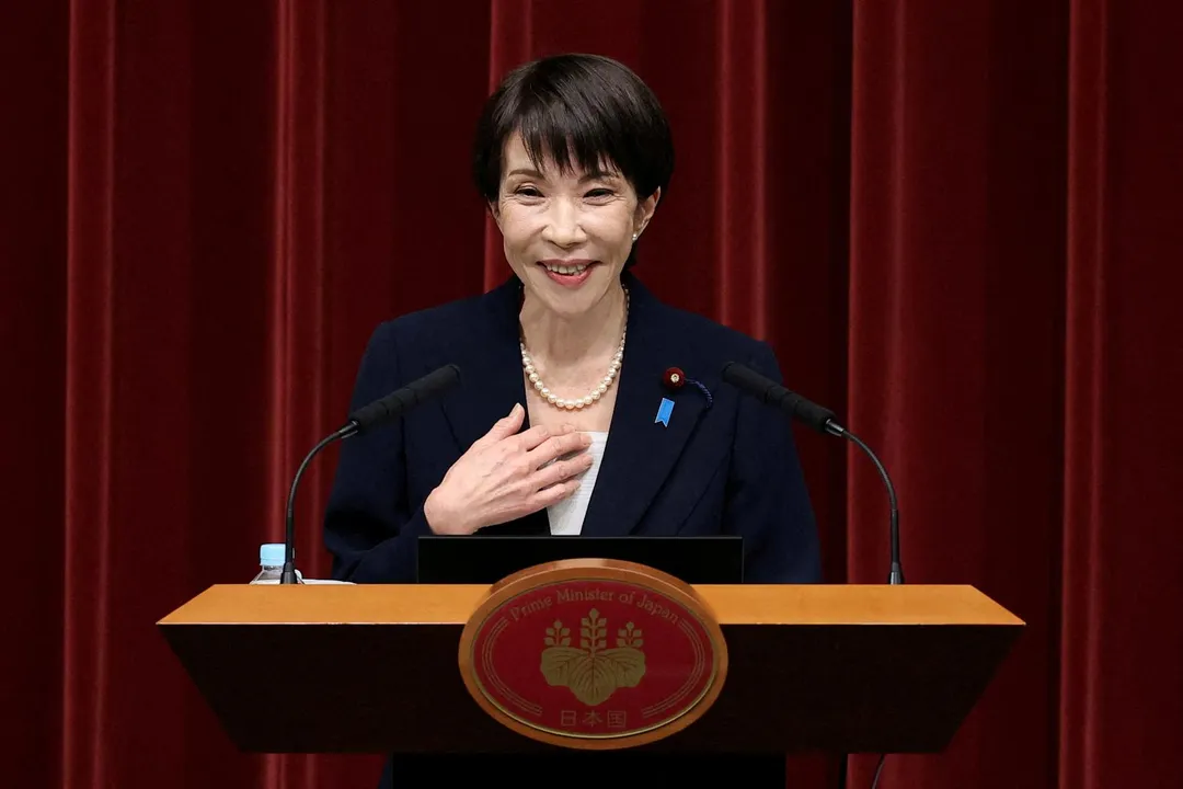 日本首相高市早苗。（圖／路透）