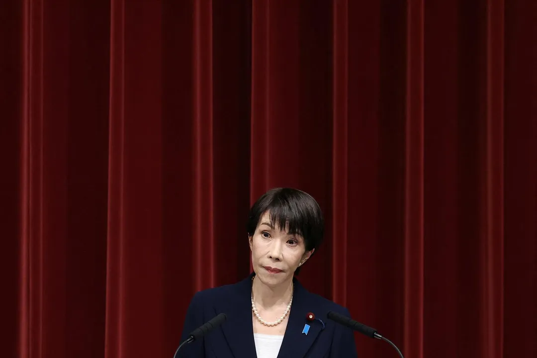 日本首相高市早苗。（圖／路透社）