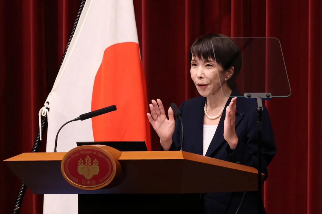 日本首相高市早苗。（圖／路透）