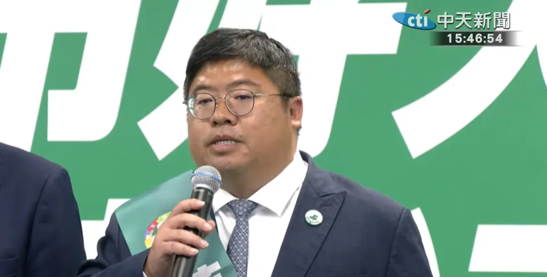 民進黨嘉義縣長提名人蔡易餘。(資料照/中天新聞)