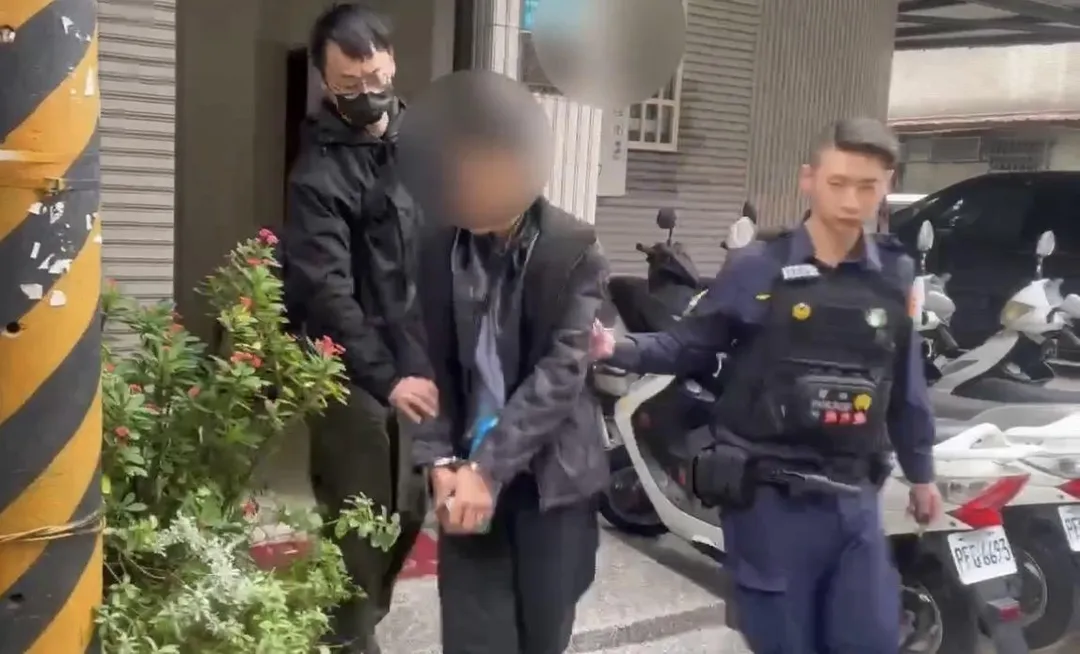 主嫌中午在中和區遭拘提到案。（圖／翻攝畫面）