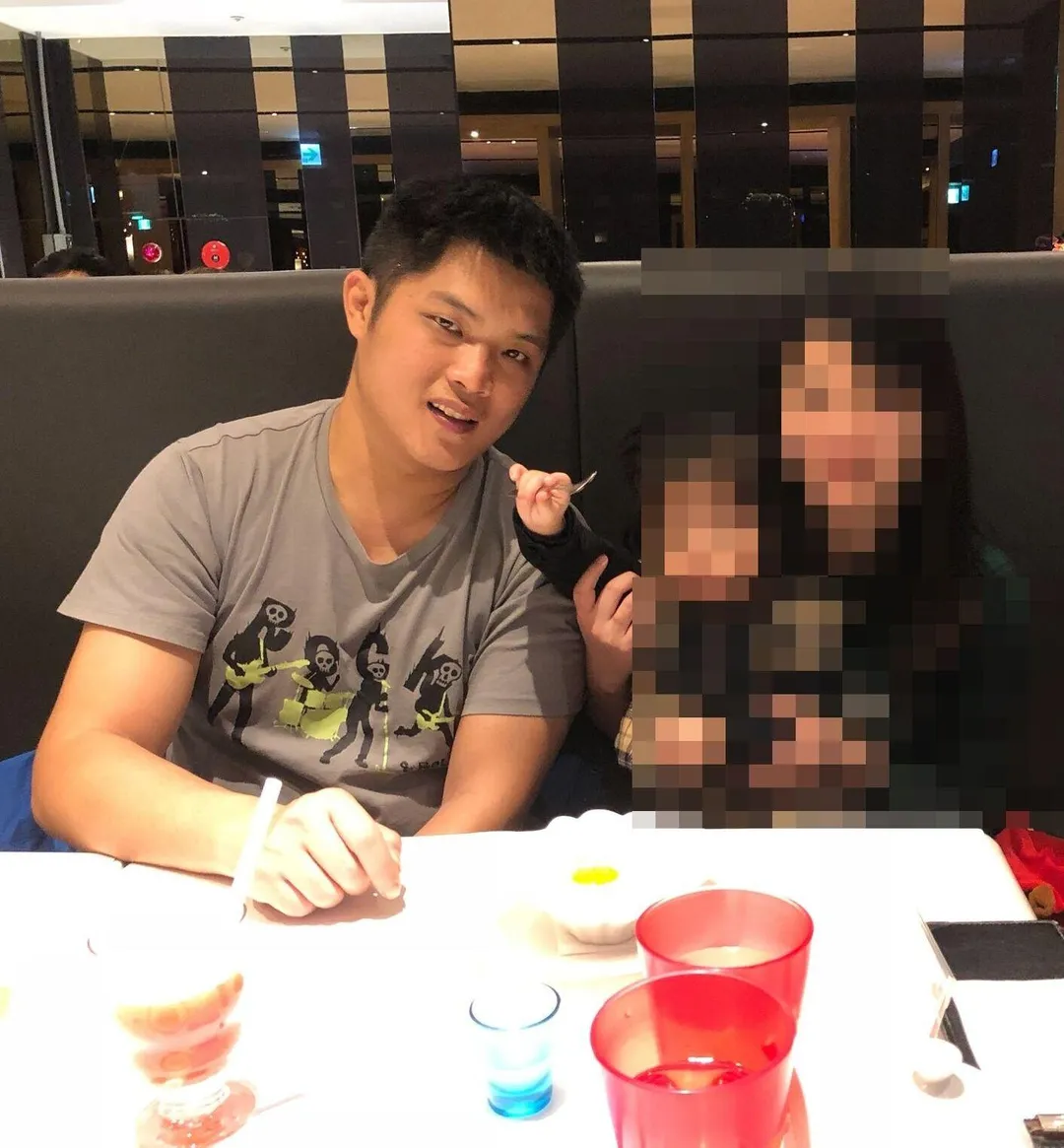 詹能傑跟家人的溫馨合照，如今缺了一角。（圖／翻攝詹能傑臉書）