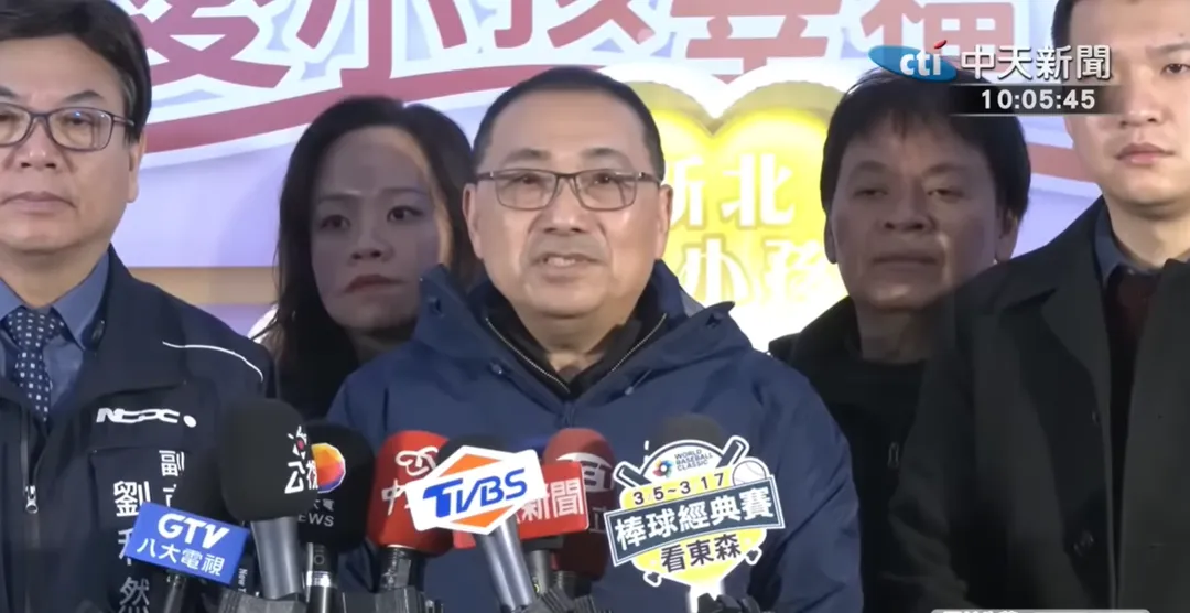 新北市長侯友宜。（圖/中天新聞）