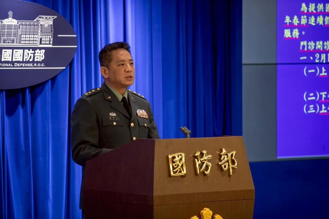 吳育全上校。(圖/國防部)