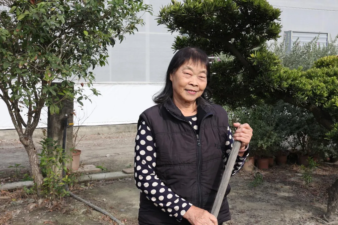 68歲潘姓婦人長期從事園藝工作，多年來心臟不適卻不敢開刀，直到連樓梯都爬不動才到員榮醫院就醫。（圖／員榮醫院）