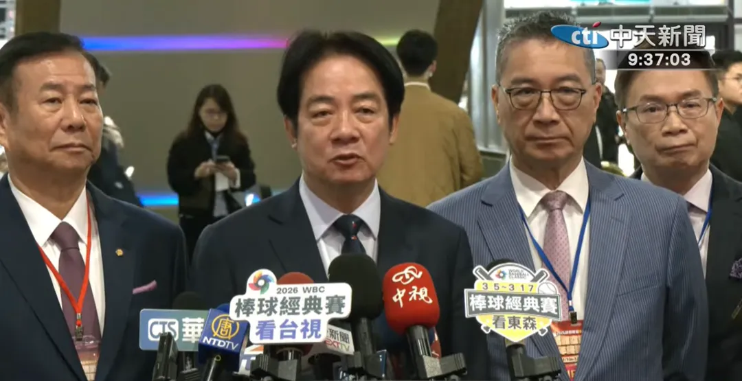 賴清德今喊話在野黨，不要再擋國防特別預算，請盡速審議完畢支持國軍。（圖/中天新聞）