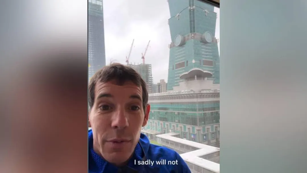 霍諾德拍片吐遺憾心聲。（圖／翻攝自IG）