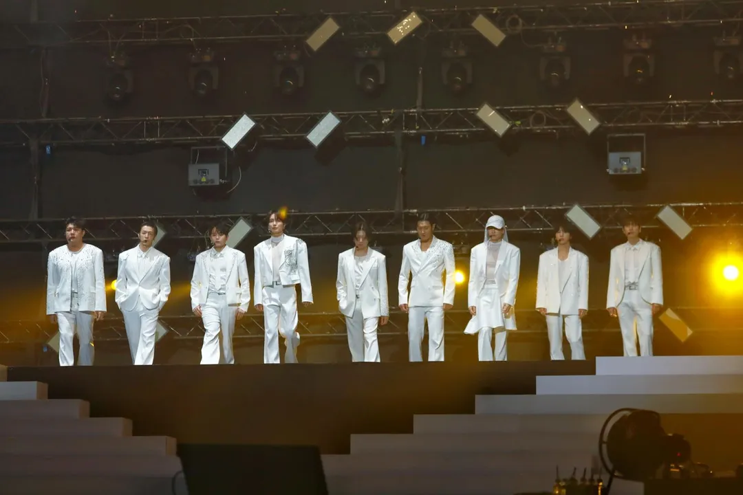 SUPER JUNIOR在高雄巨蛋一連演唱三天。(圖/讀者提供)