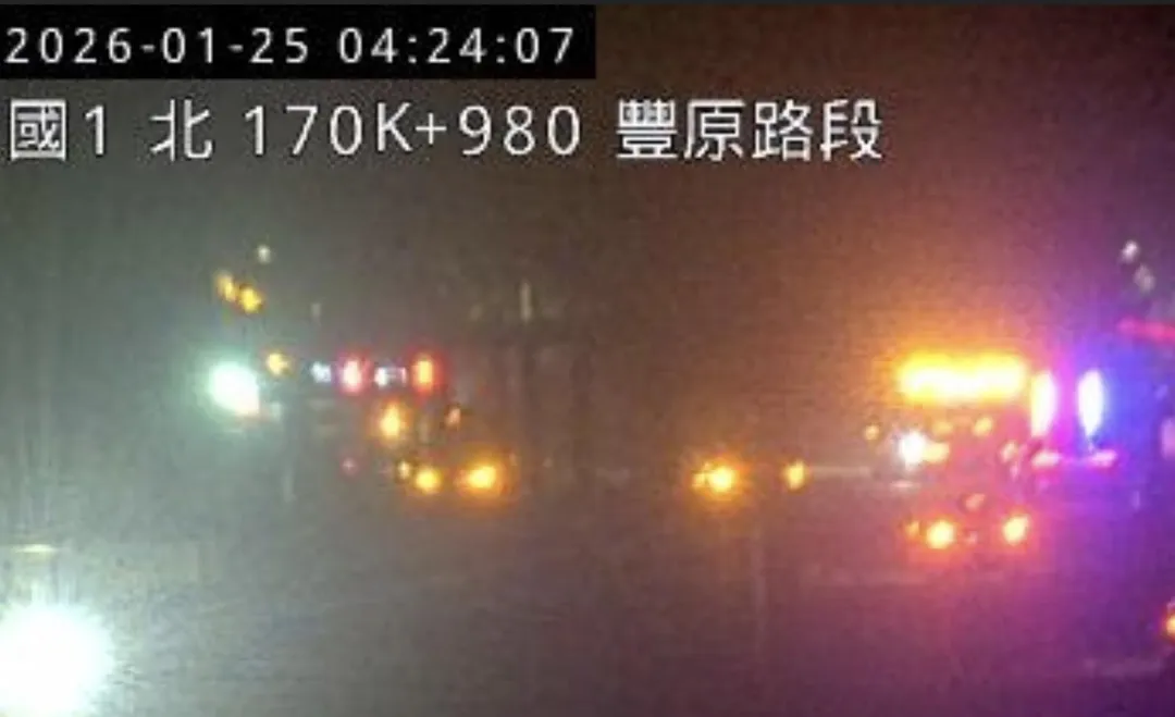 車禍現場。（圖／警廣路況資訊）