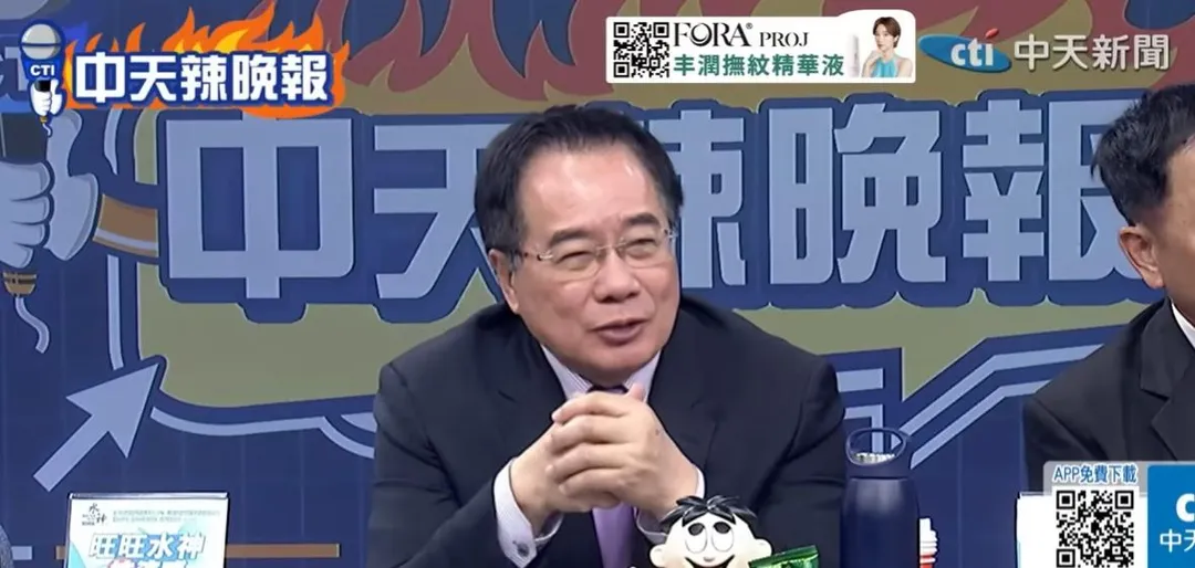 前立委蔡正元。（中天新聞）