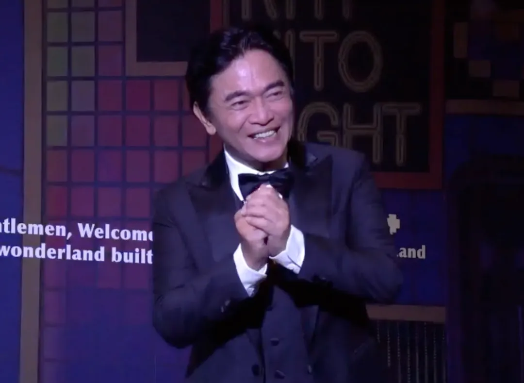 吳宗憲25日擔任陳漢典與Lulu婚宴的證婚人。（圖／記者郭竹倩 攝）