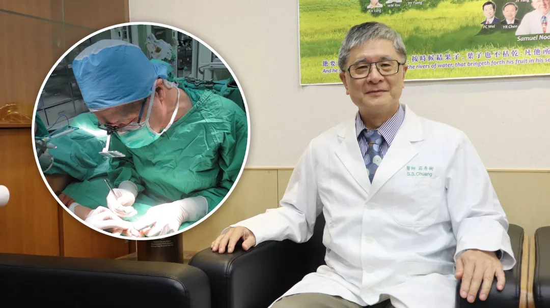 八仙塵爆時,莊秀樹醫師曾經為了重度燒傷病人搶救時間,親自前往台中取得大體皮膚,再連夜趕回醫院覆蓋在有需要的病人身上。(圖/林口長庚醫院)