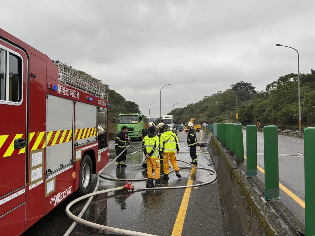 車禍現場。(圖/警方提供)