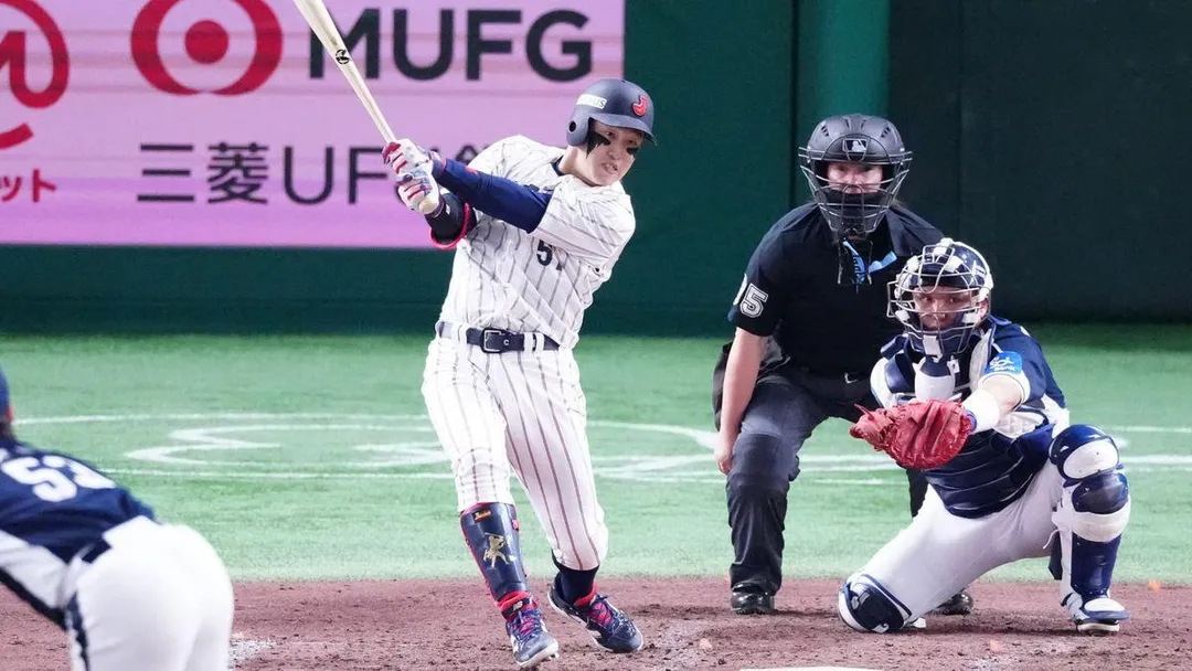 小園海斗入選經典賽。(圖/翻攝自日本電視台)