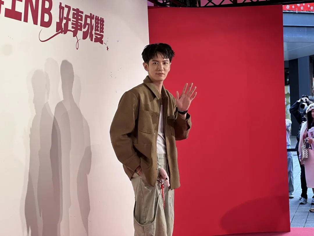 柯震東當場被拱秀一段韓文自我介紹。（圖／記者 伍映澄 攝）
