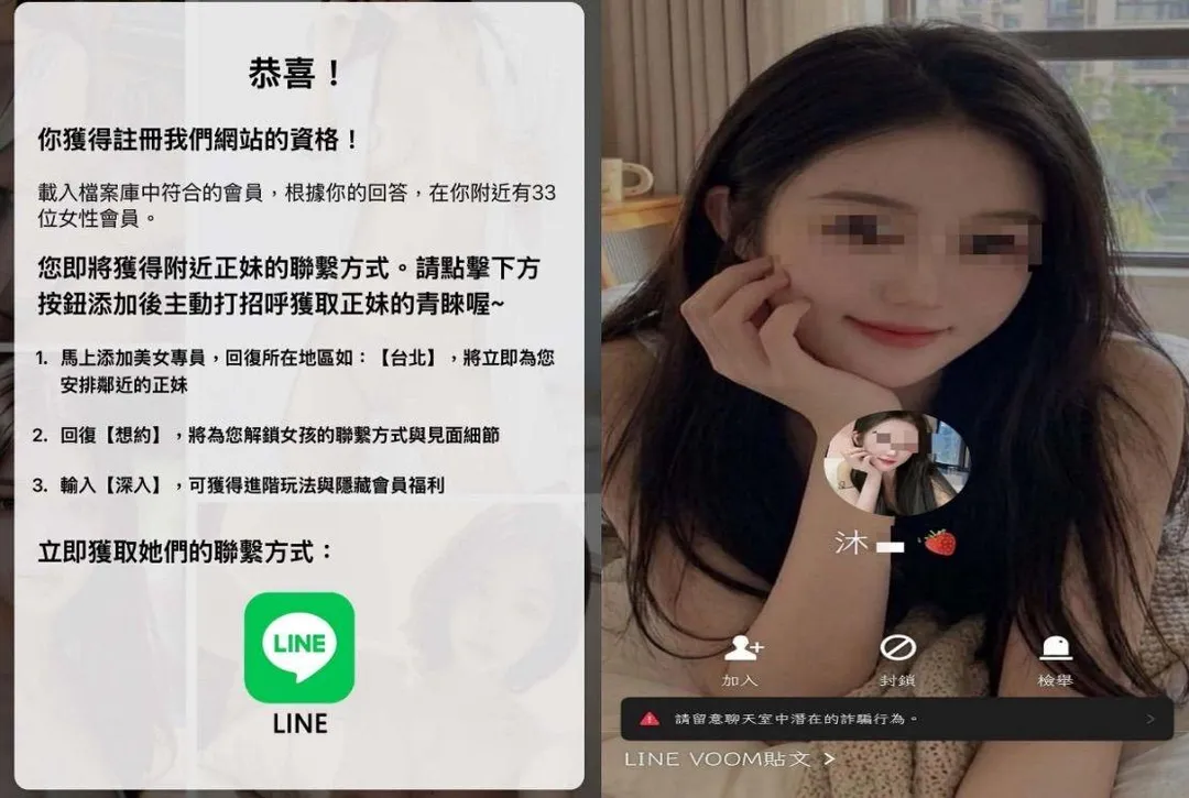 北市一名老翁遭色情詐騙損失近千萬元。（圖／翻攝畫面）