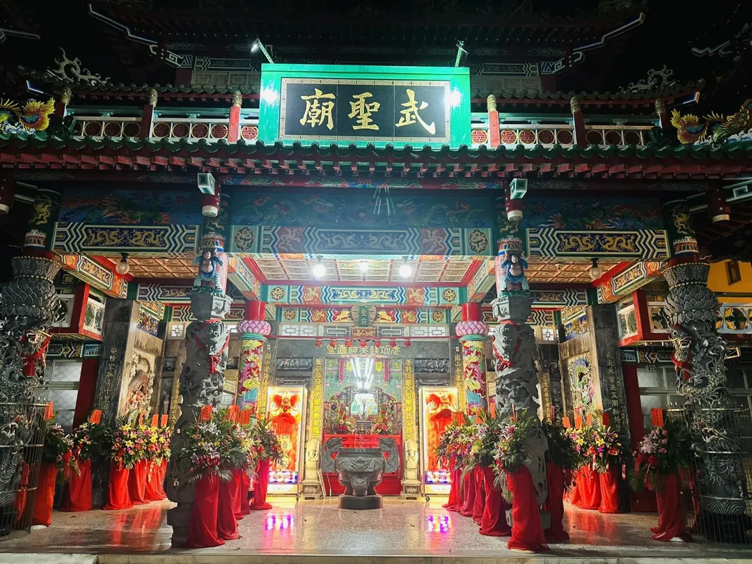 紅毛城武聖廟。(圖/翻攝紅毛城武聖廟臉書)