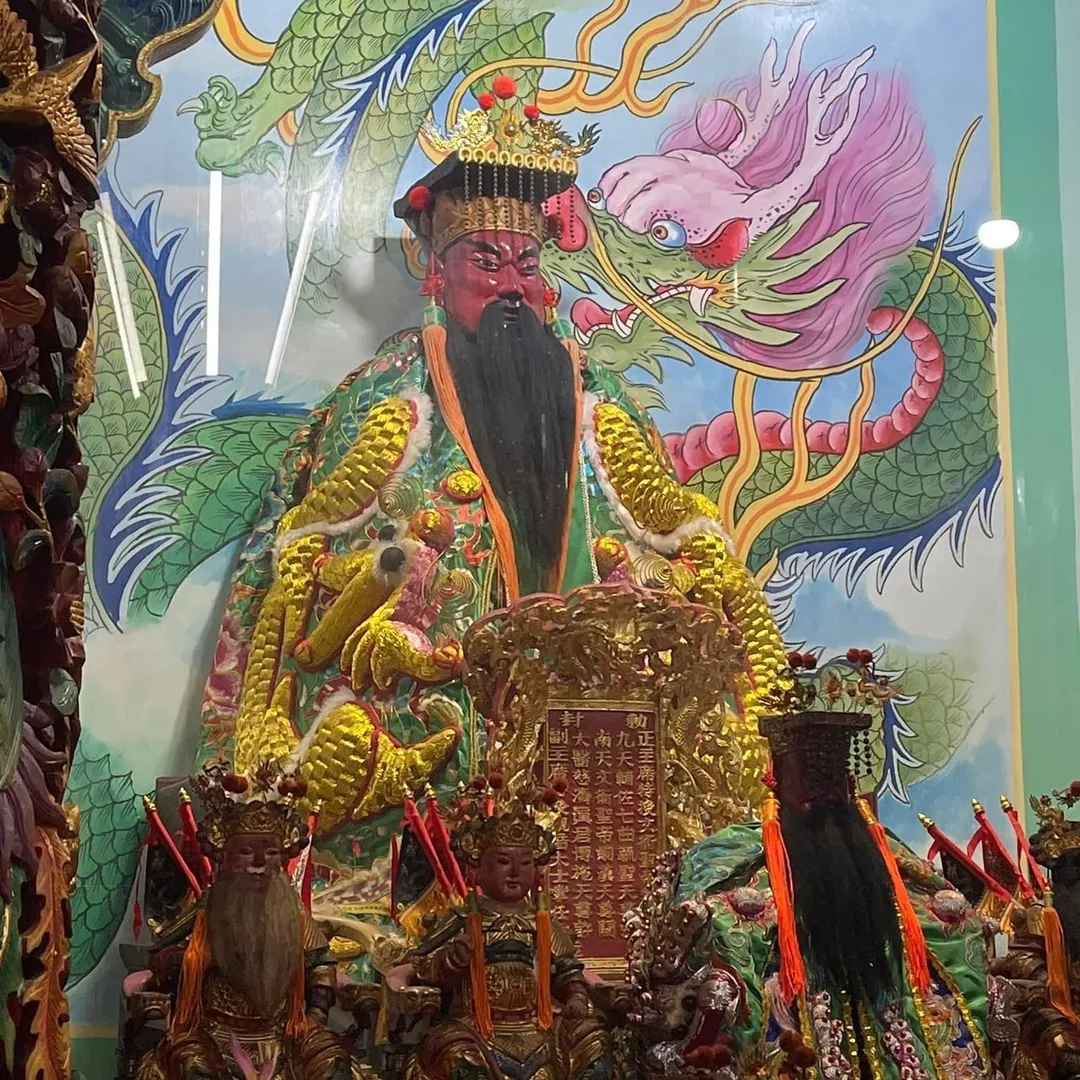 紅毛城武聖廟主祀關聖帝君。(圖/翻攝紅毛城武聖廟臉書)