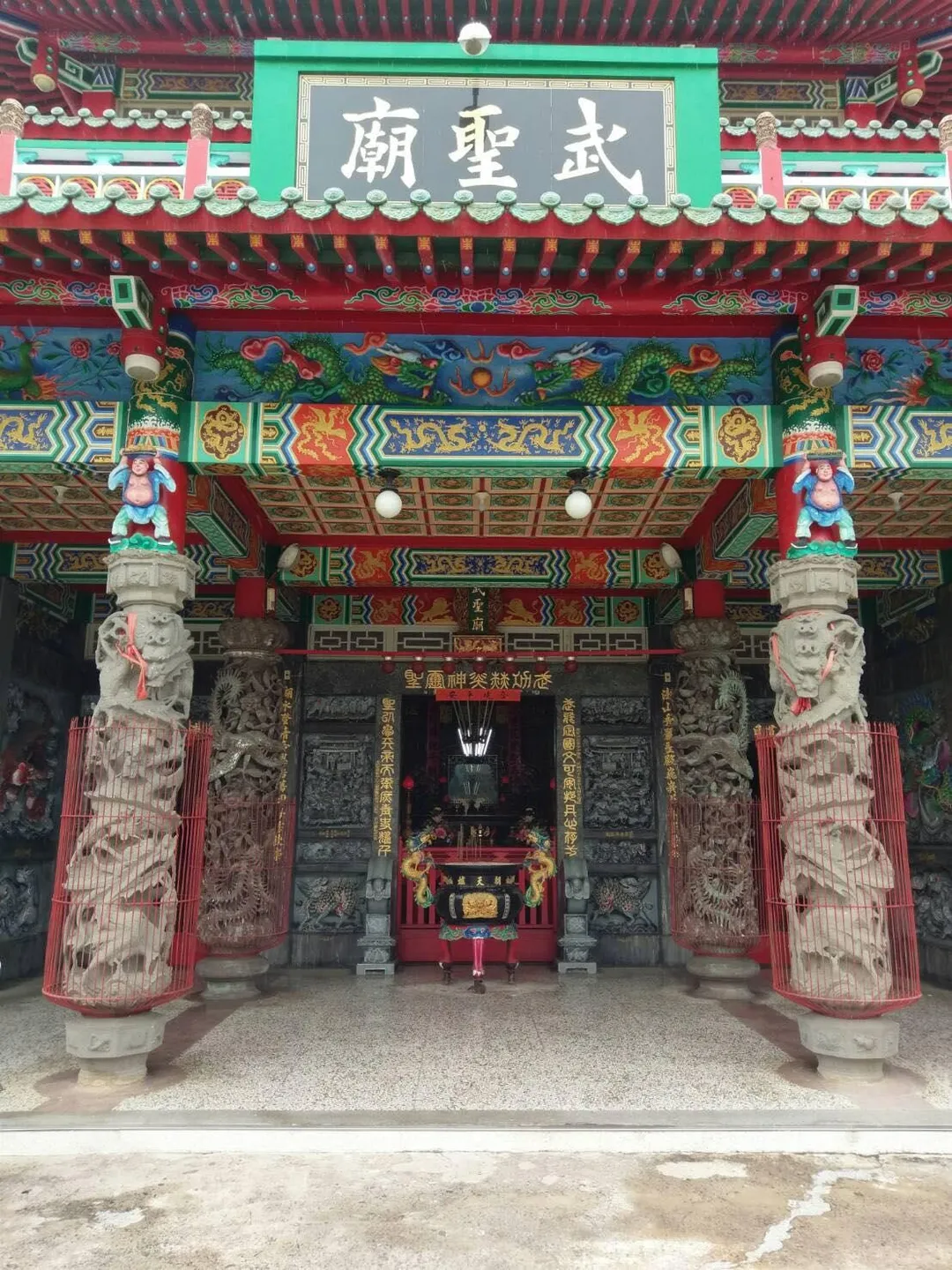紅毛城武聖廟是澎湖4大古廟之一。(圖/資料畫面,翻攝紅毛城武聖廟臉書)