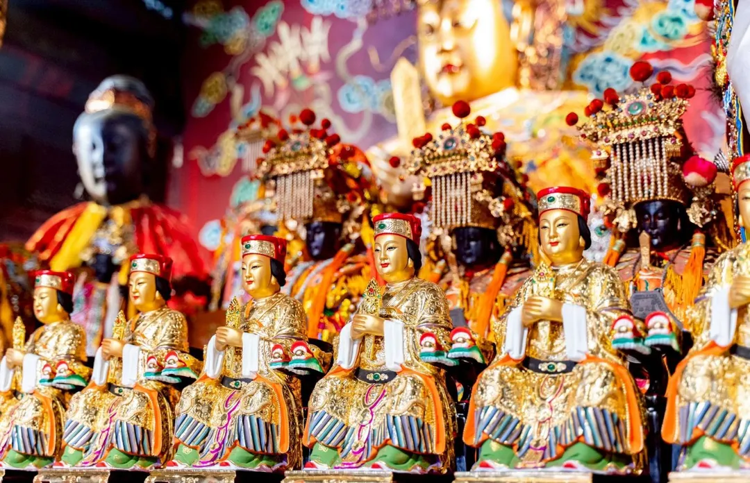 祀典大天后宮內主祀媽祖。(圖/翻攝祀典大天后宮臉書)