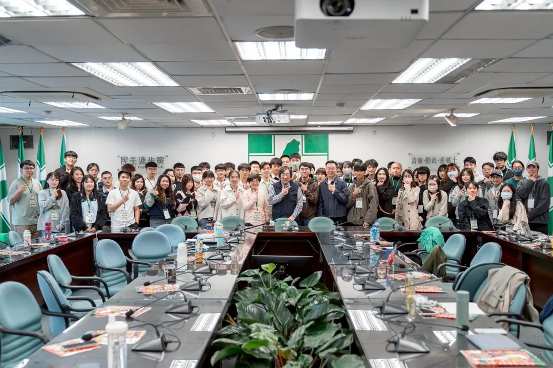 民進黨青年幕僚海選營啟動。(圖/民進黨提供)
