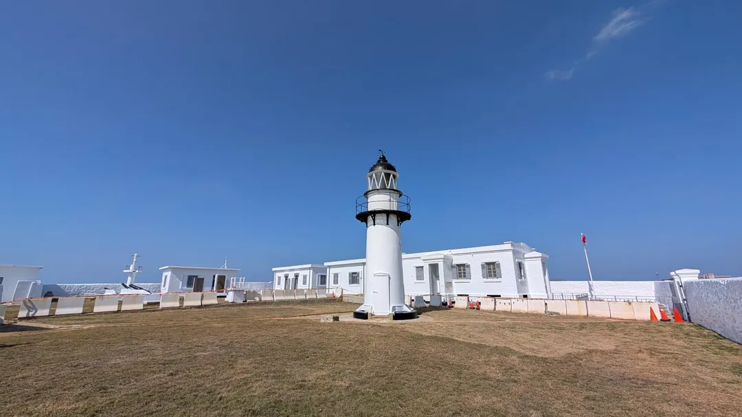 澎湖漁翁島燈塔(西嶼燈塔)。（圖／交通部航港局提供）