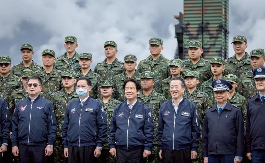 賴清德總統視導花蓮軍區。（取自賴清德臉書）