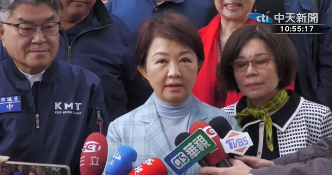 盧秀燕今天談及行政院版新台幣1.25兆元軍購案時表示，國家安全至上，有必要適當增加國防支出。（圖/中天新聞）