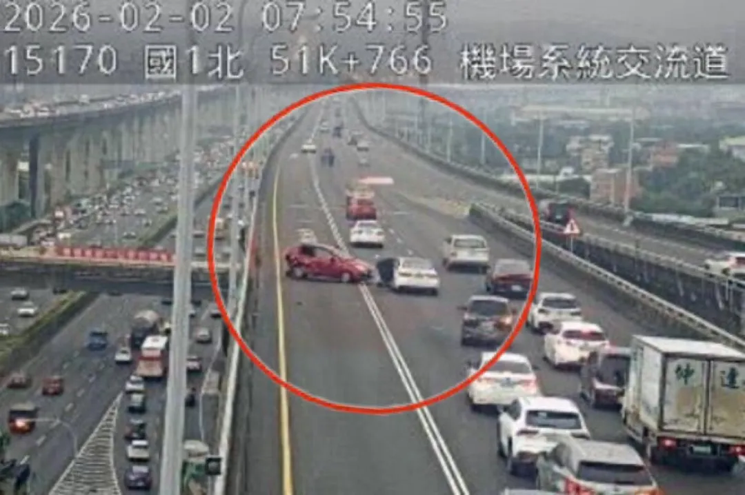 車禍現場。（圖／警廣路況資訊）