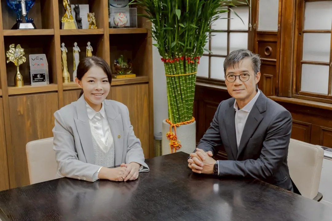 高虹安延攬林琨瀚擔任新竹市副市長。（圖／新竹市府）