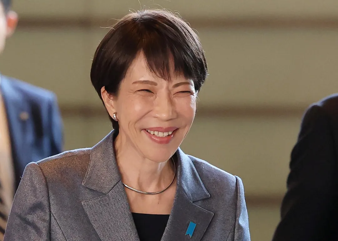 日本首相高市早苗。（圖／路透）