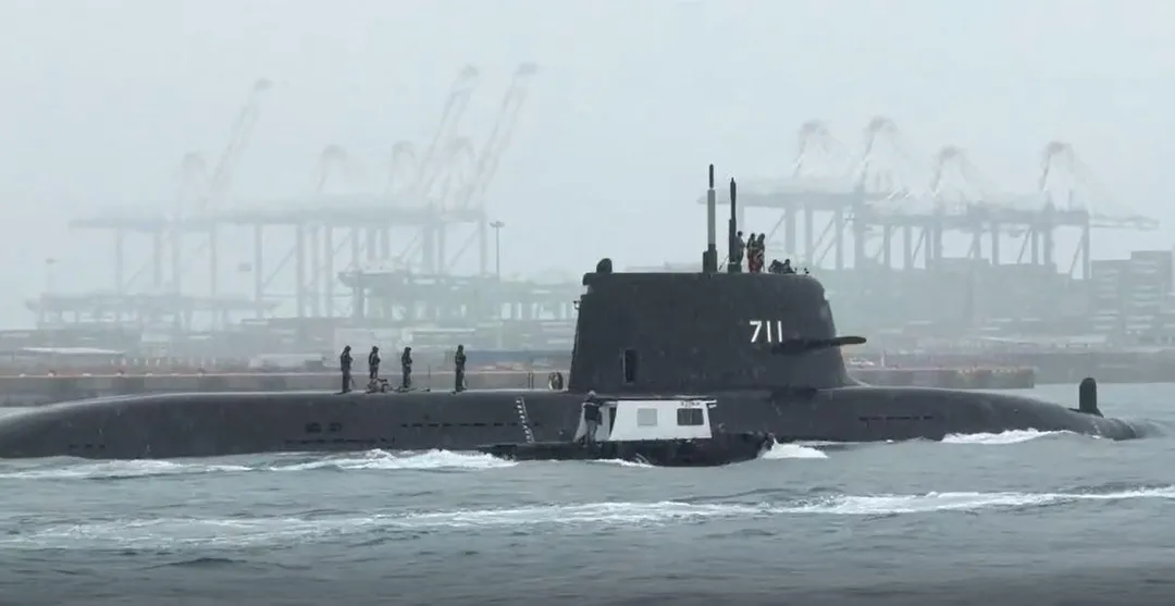 潛艦國造「海鯤號」預計年底前交艦（資料照片）
