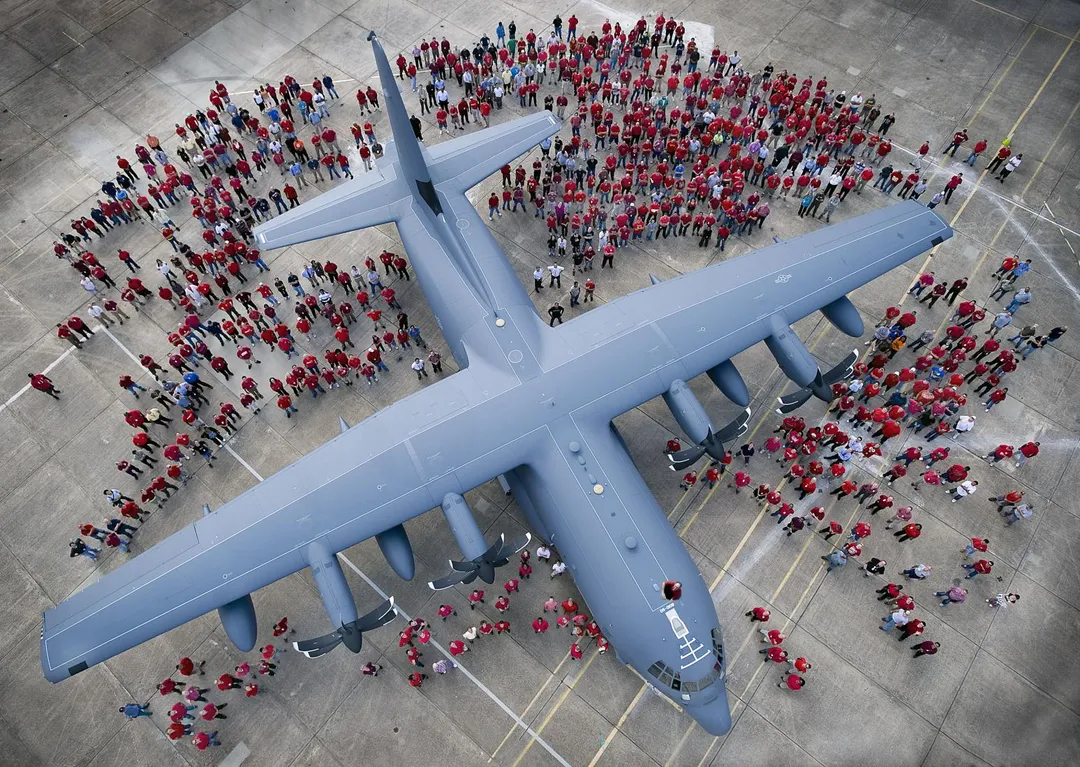 C-130J運輸機。(圖/洛馬公司)