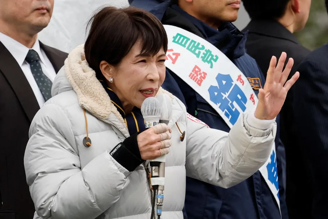 高市早苗。（圖／路透）