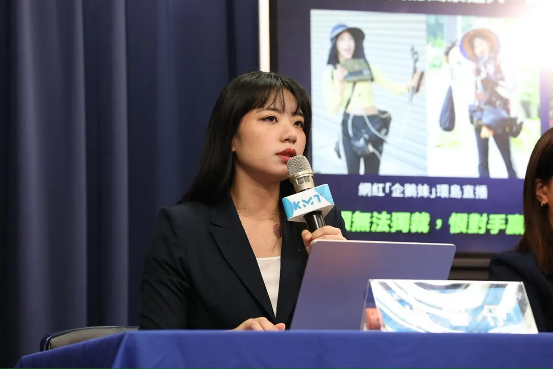 楊智伃於吳興市場宣布投入台北市松山、信義區市議員選舉。(圖取自楊智伃臉書)