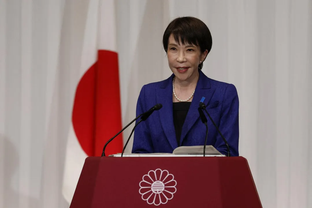 日本首相高市早苗。（圖／路透）