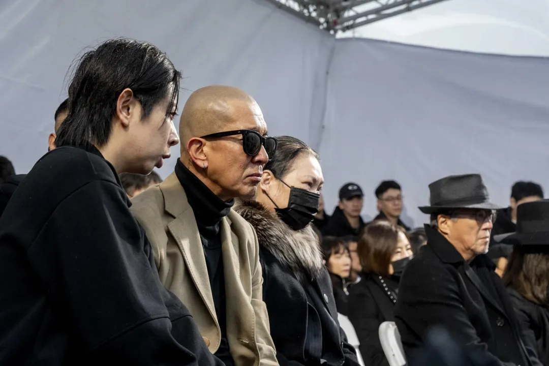 具俊曄、S媽日前出席大S紀念雕像揭幕儀式。(圖/經紀公司提供)
