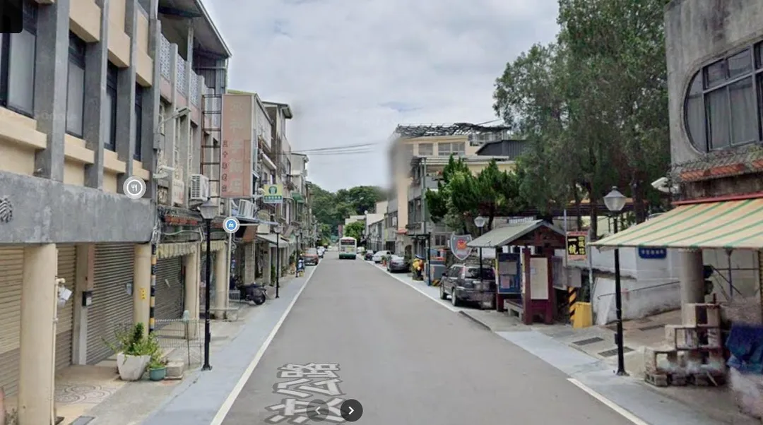 位於汶水溪右岸的汶水老街,在裡頭晃悠,彷彿時光倒流般。(圖/Google map)